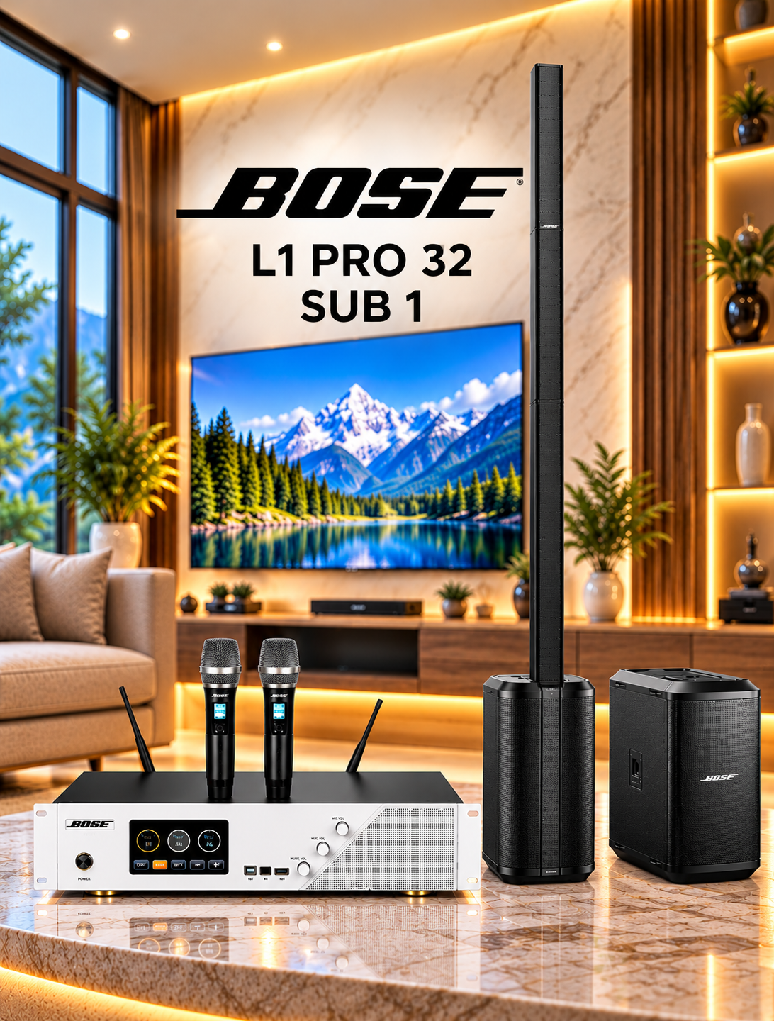 Bose L1 Pro 32 Home Theater Showcase Bose L1 Pro 32 Home Theater Showcase
