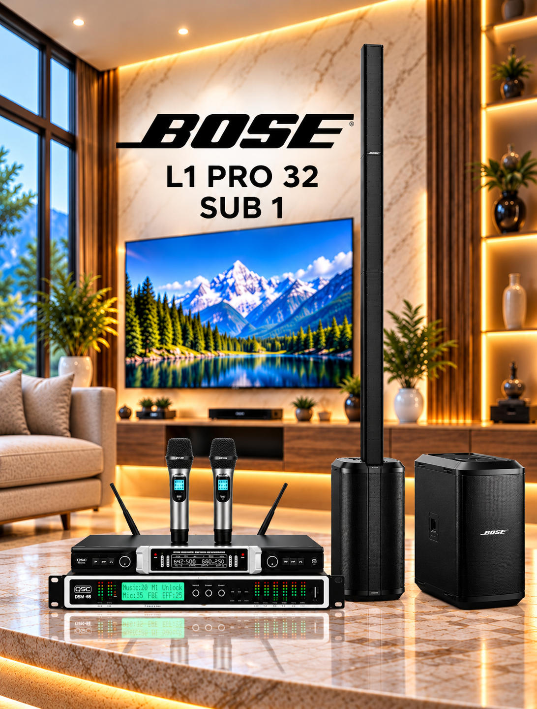 Bose L1 Pro 32 Living Room Showcase (1) Bose L1 Pro 32 Living Room Showcase (1)
