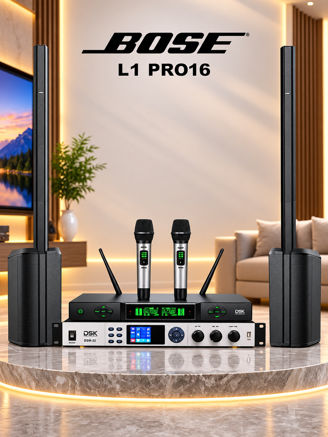 Bose L1 Pro16 In A Modern Living Room Bose L1 Pro16 In A Modern Living Room