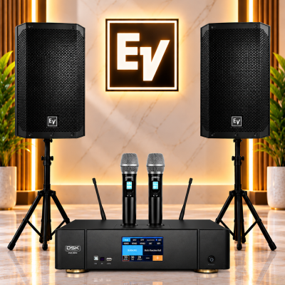 Luxury Dsk Karaoke Pa Showroom Setup (1)