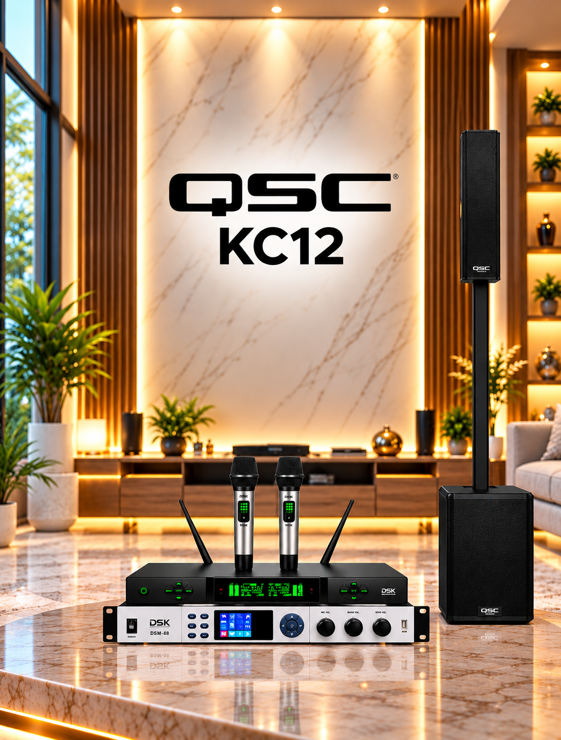 Qsc Kc12 Luxury Audio Showcase Qsc Kc12 Luxury Audio Showcase