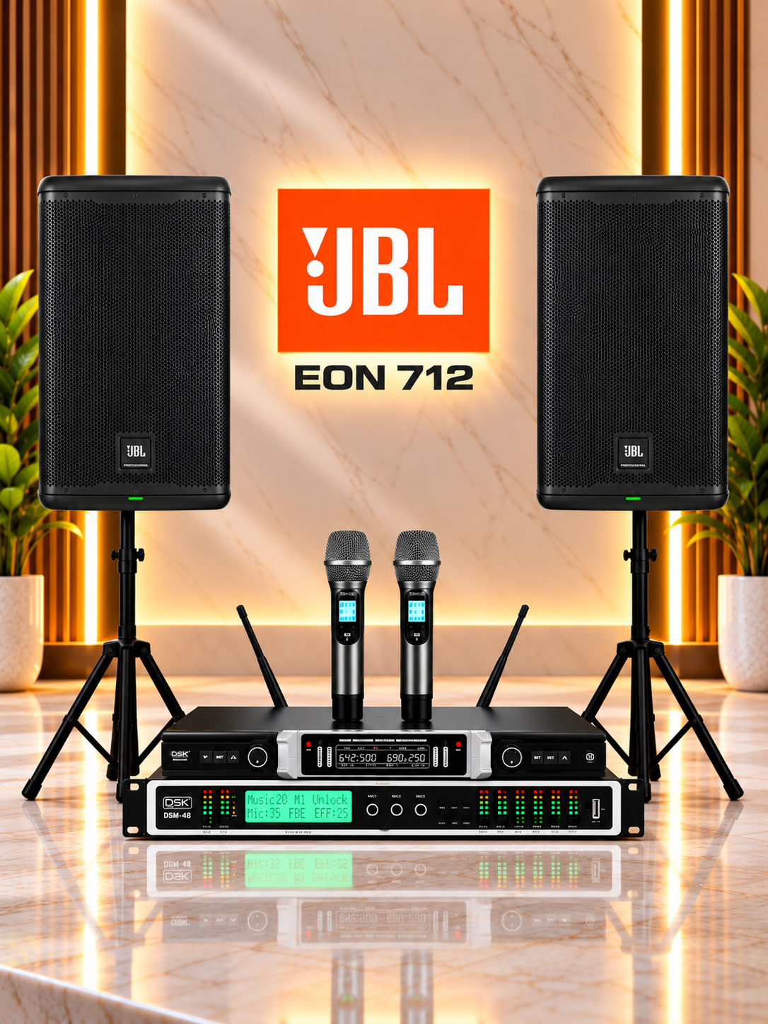 Symmetrical Jbl Karaoke Studio Showcase Symmetrical Jbl Karaoke Studio Showcase